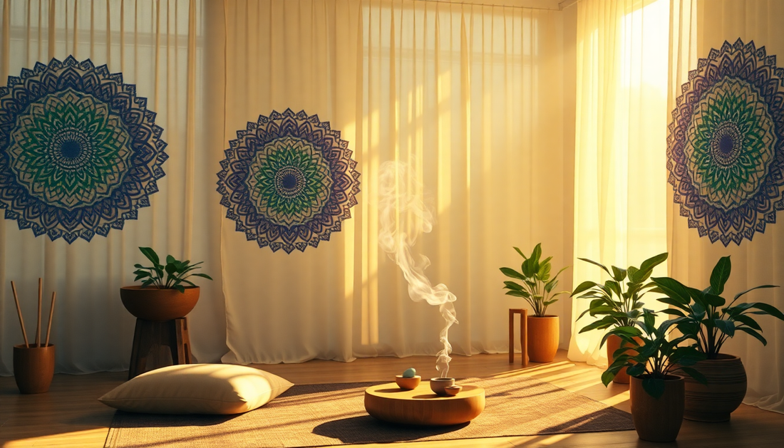 Elevate Your Space: Infusing Spiritual Serenity with Mandala Designs